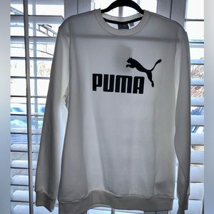 white puma pullover